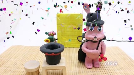 Bunnicula Magician Shopkins Toys Stop Motion Superhero Babies Play Doh Animations