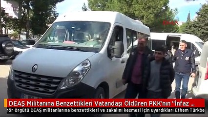 DEAŞ Militanına Benzettikleri Vatandaşı Öldüren PKK'nın "İnfaz Timi" Yakalandı