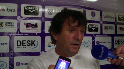 L'analyse d'après match avec le coach des Violets