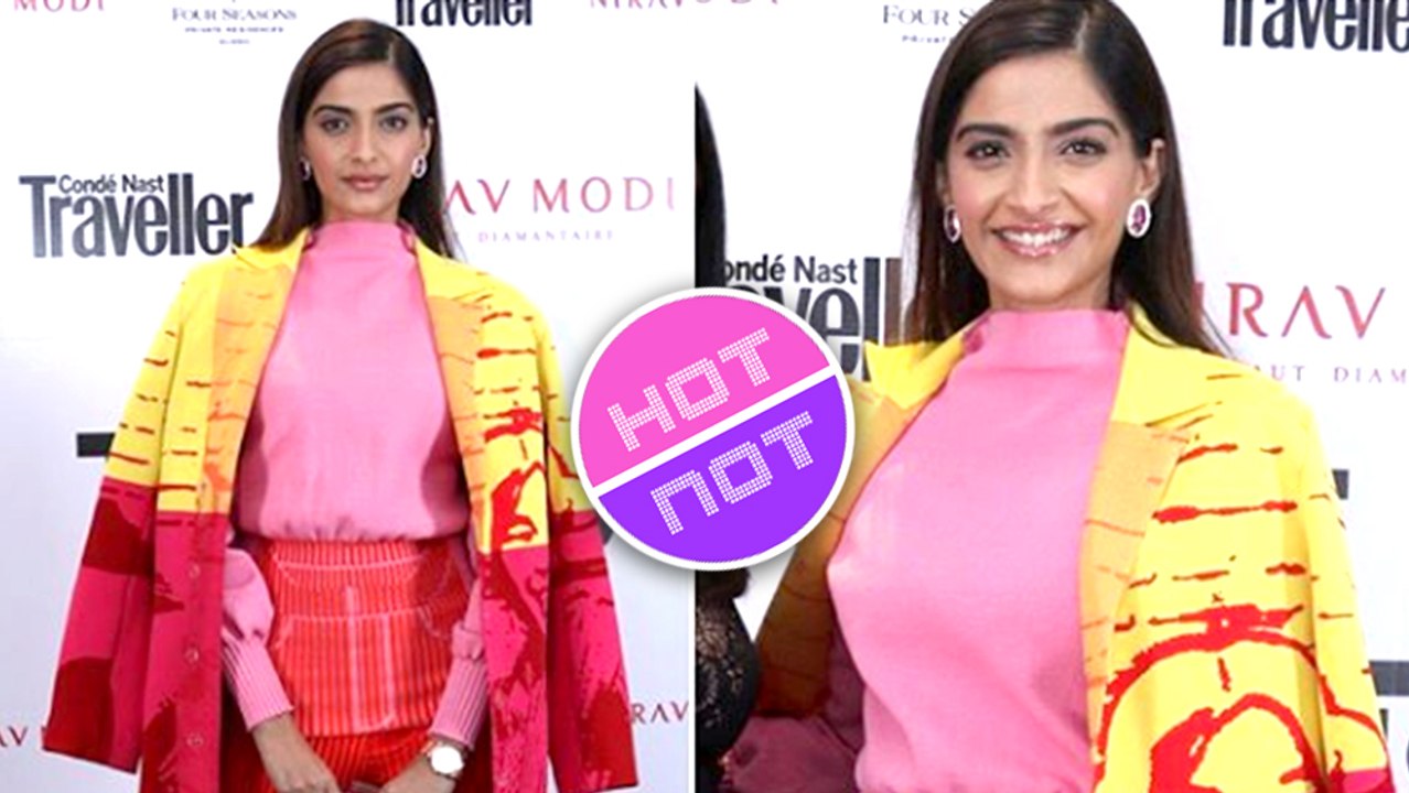 Sonam Kapoor In A Colorful Look On Condé Nast T...