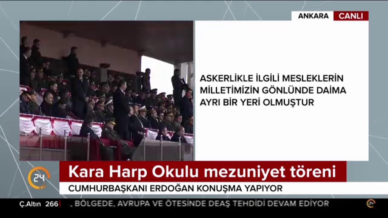 Kara Harp Okulu mezuniyet töreni