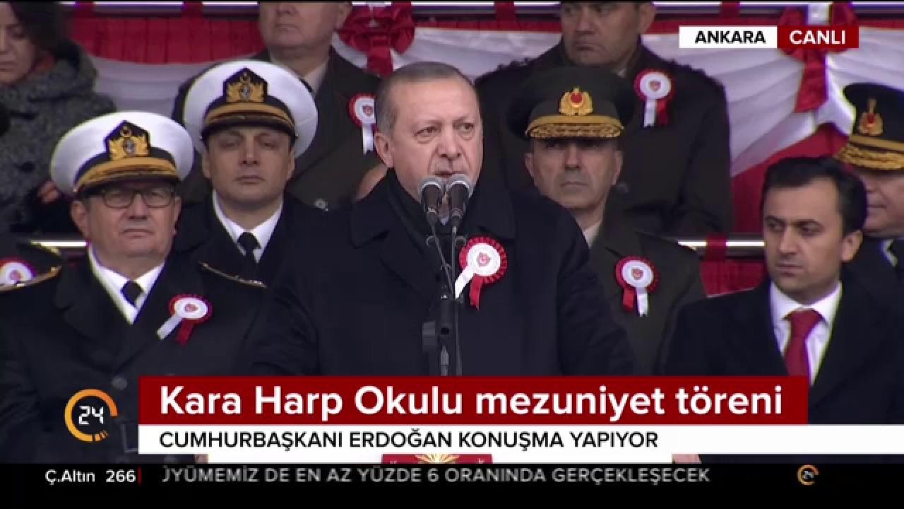 Kara Harp Okulu mezuniyet töreni