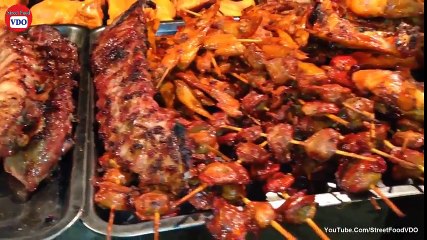 Asian Street Food, Fast Food Street in Asia, Cambodian Street food #172 - Part 01