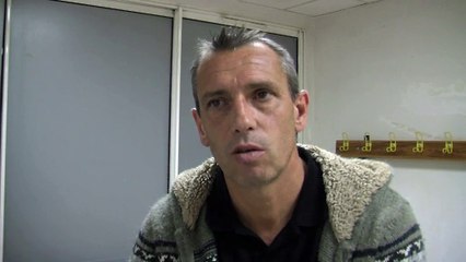 Le nouvel entraîneur de Marignane Franck Priou a rencontré les joueurs ce soir