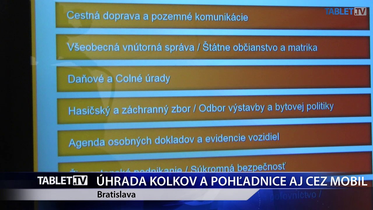 Správne poplatky môžu ľudia uhrádzať cez mobil všade v rámci EÚ