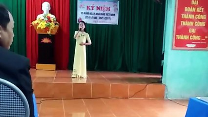 Bảo Anh Hát Chúc Mừng Ngày 20.11.2017