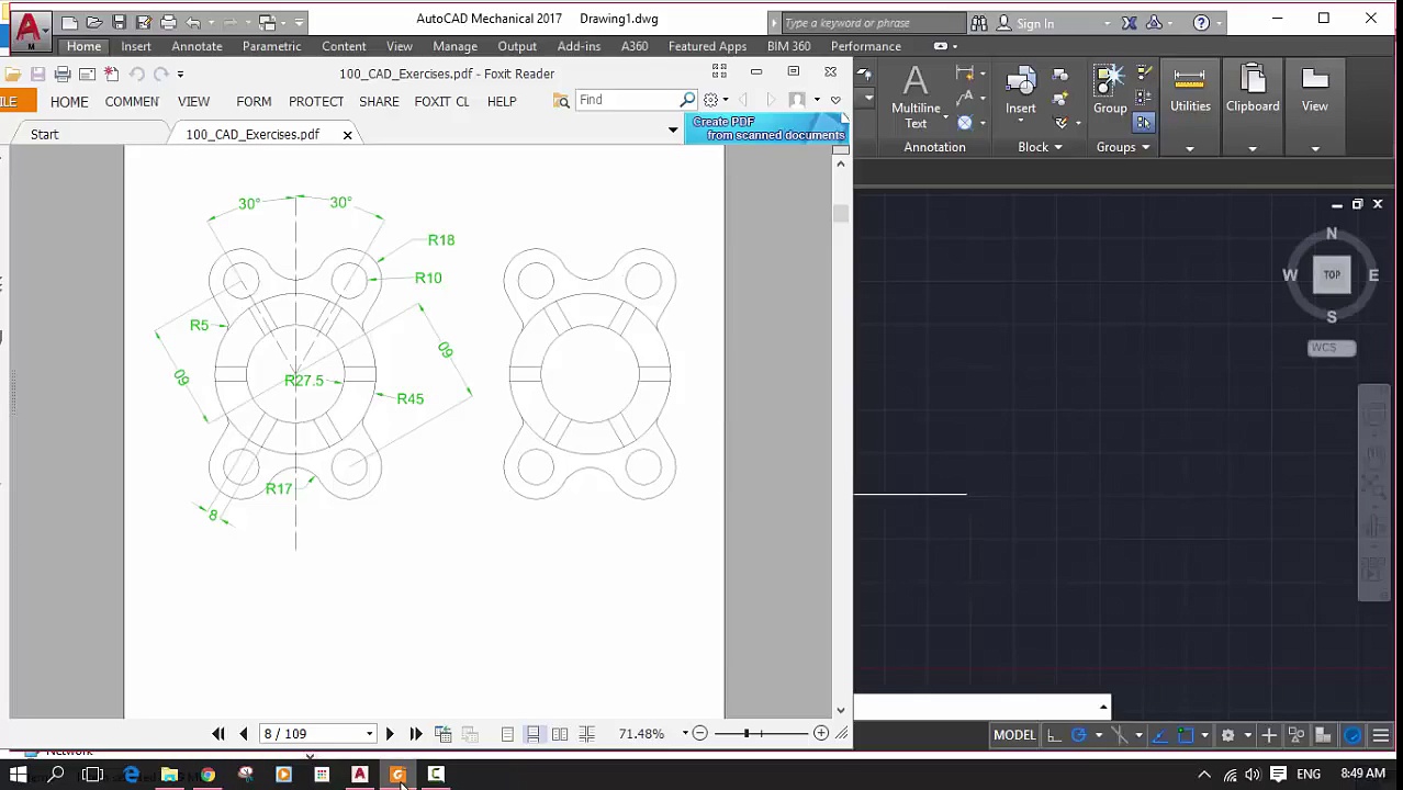 AutoCAD 2D Tutorials