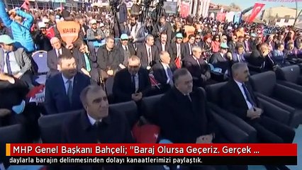 MHP Genel Başkanı Bahçeli: "Baraj Olursa Geçeriz. Gerçek Manada Baraj Endişesi Yaşayanlar, Türk...