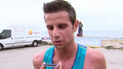 Le vainqueur de Martigues Carro Bastien Greco