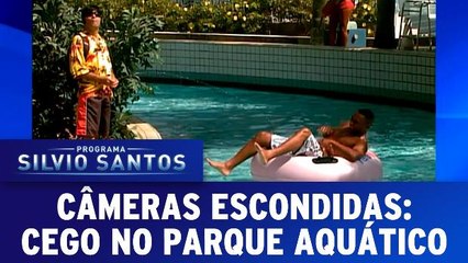 Câmeras Escondidas - Ceguinho no parque aquático