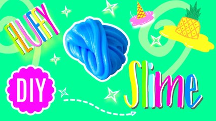 How to Make a Best Fluffy Slime - 5 minutes DIY