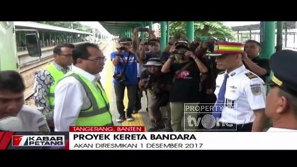 Kereta Bandara Akan Diresmikan 1 Desember 2017