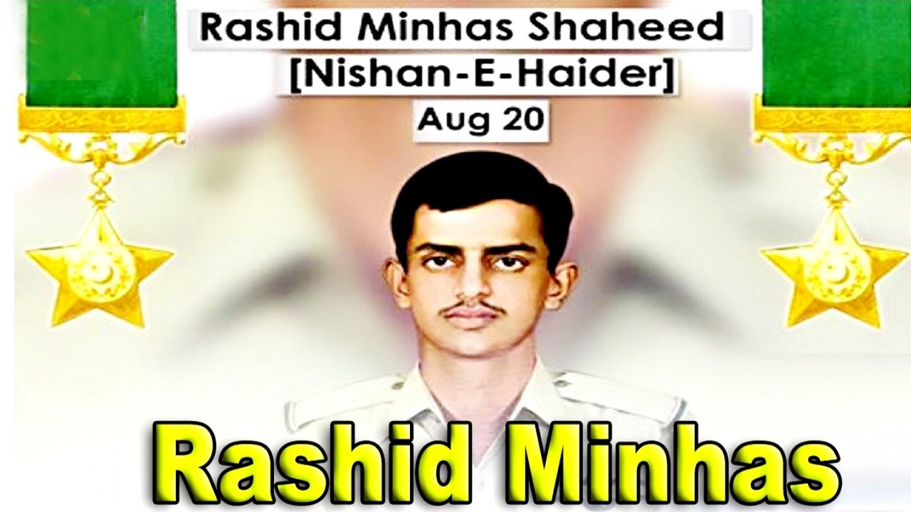 Rashid Minhas Shaheed Nishan e Haider Biography