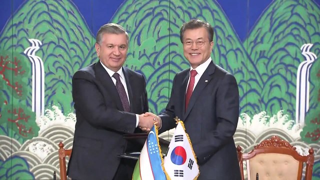 한-우즈벡 정상회담... 북핵 문제 한국 입장 강력 지지 / YTN