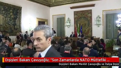 Dışişleri Bakanı Çavuşoğlu: "Son Zamanlarda NATO Müttefiki Olan Ülkelerden Bazıları Basit Silahlar...