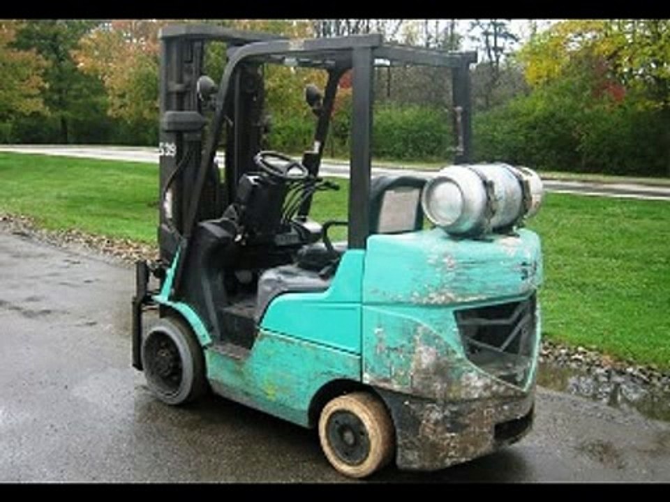 MITSUBISHI FGC30N FORKLIFT TRUCKS CHASSIS, MAST AND OPTIONS Service Repair Manual SN：AF83F-00011-UP