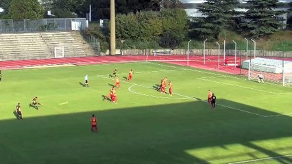 Le coup-franc de Jérémy Postéraro face à la Duchère ce soir