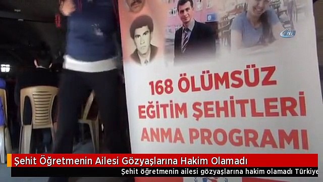 Şehit Öğretmenin Ailesi Gözyaşlarına Hakim Olamadı