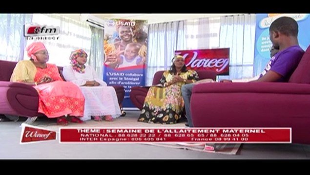 REPLAY - WAREEF avec Eva Tra - THEME : SEMAINE DE L'ALLAITEMENT MATERNEL - 23 Novembre 2017