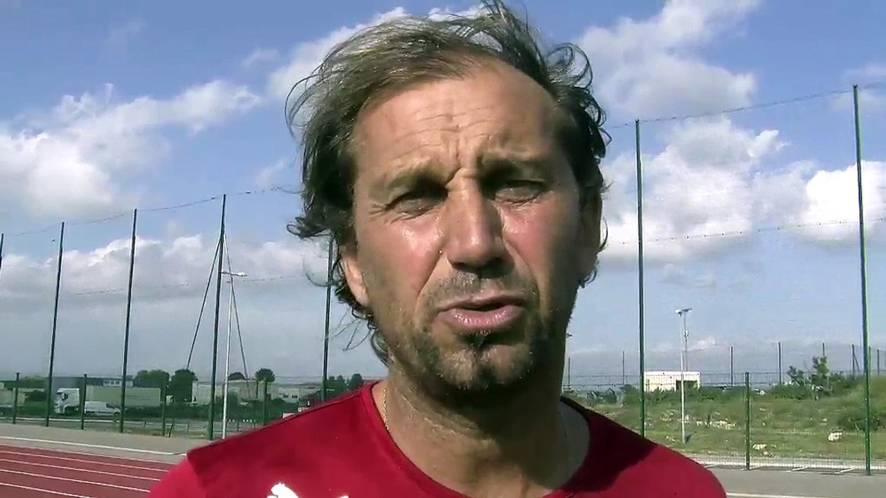 Lionel Charbonnier l'entraîneur du FC Istres