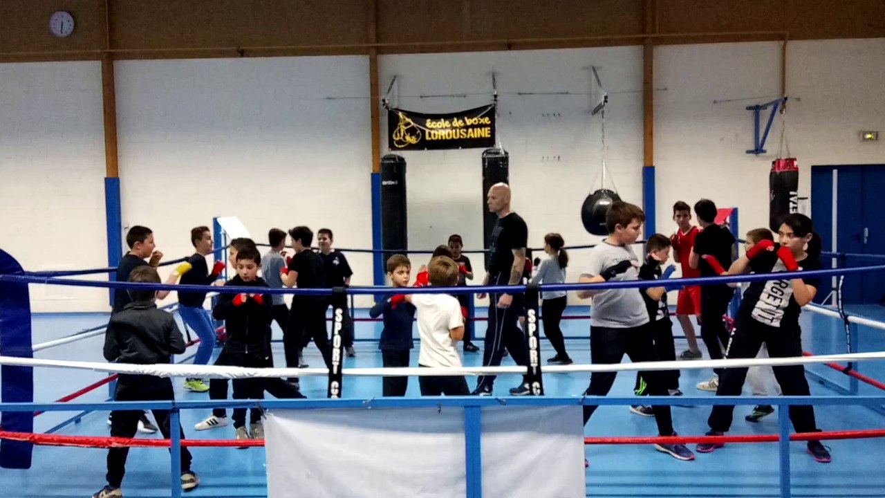 Séance initiation dans le ring