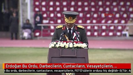 Erdoğan Bu Ordu, Darbecilerin, Cuntacıların, Vesayetçilerin, Fetö'cülerin Ordusu Hiç Değildir-5