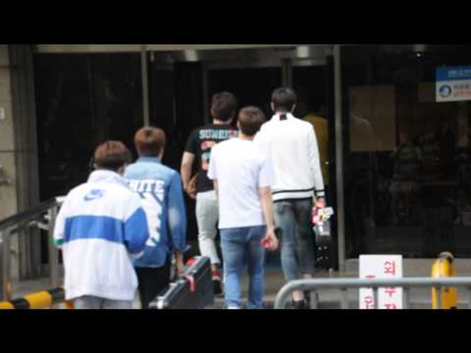 150529 N.Flying arriving at Music Bank @kpopMap
