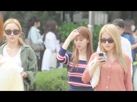 150612 KARA leaving after Music Bank Rehearsal @KpopMap