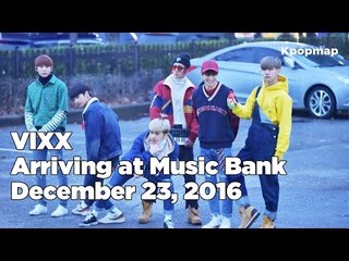 161223 VIXX (빅스) arriving at Music Bank @Kpopmap