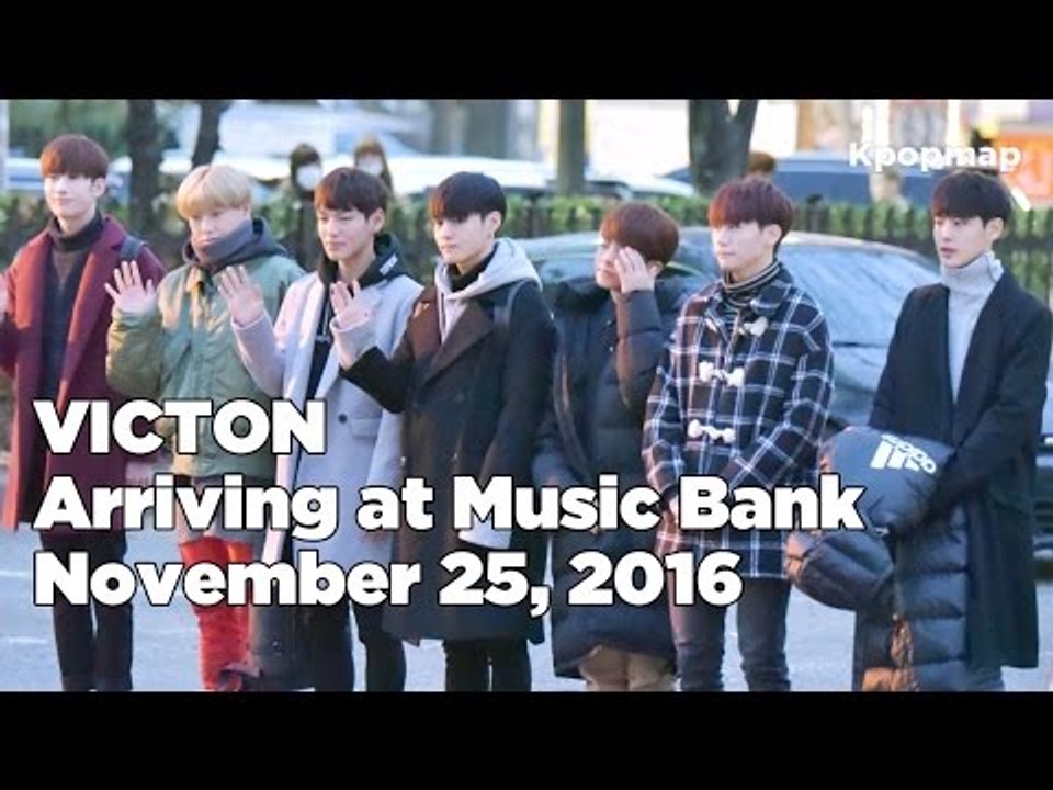 161125 VICTON (빅톤) arriving at Music Bank @Kpopmap