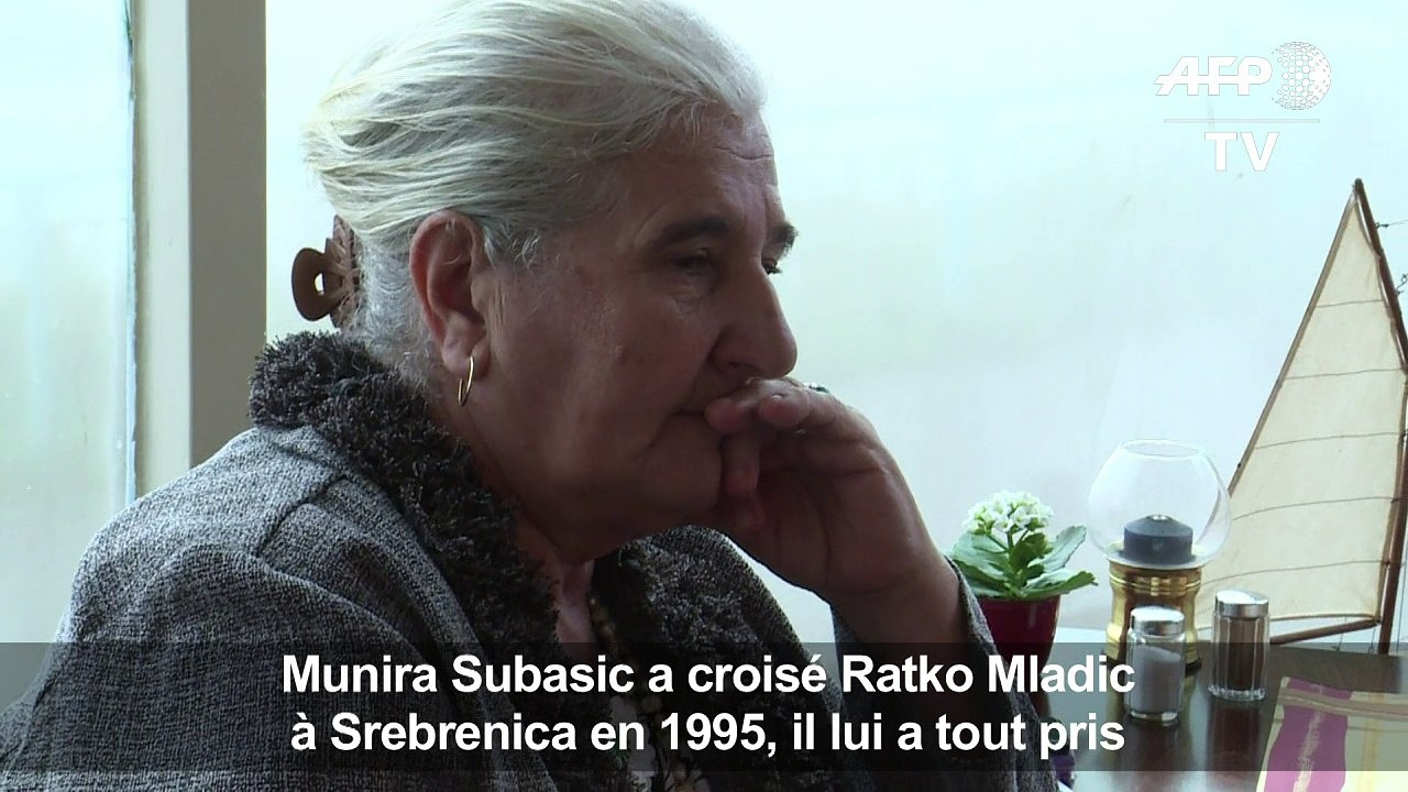 Munira Subasic, "mère de Srebrenica" en quête de justice