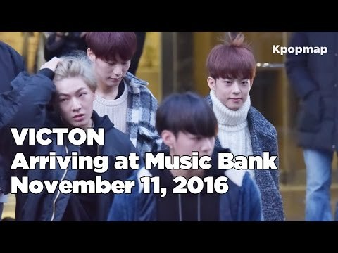 161111 VICTON (빅톤) arriving at Music Bank @Kpopmap
