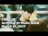 170331 CNBLUE (씨엔블루) arriving at Music Bank @Kpopmap