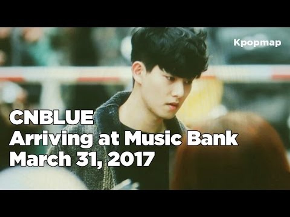 170331 CNBLUE (씨엔블루) arriving at Music Bank @Kpopmap