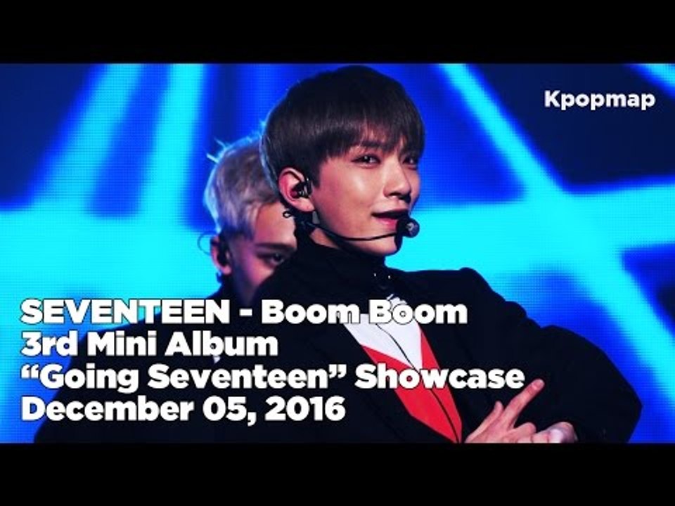 [INSIDE SHOWCASE] 161205 SEVENTEEN (세븐틴) - BOOM BOOM