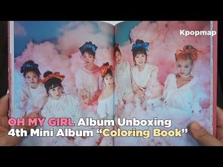 [Unboxing] OH MY GIRL Signed CD - 4th Mini Album "Coloring Book"