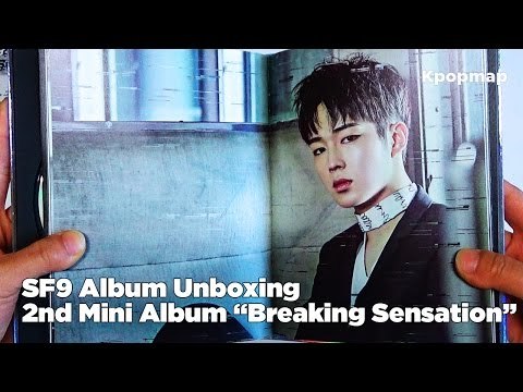 [Unboxing] SF9 Signed CD - 2nd Mini Album Breaking Sensation - Easy Love
