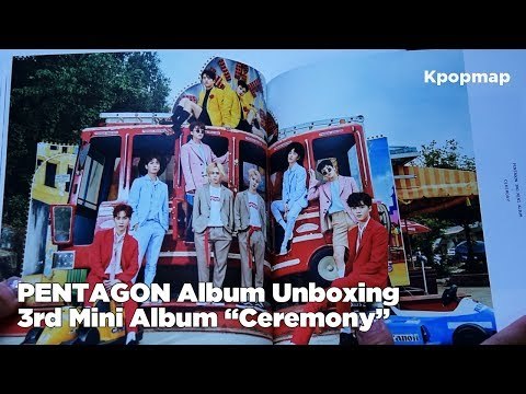 [Unboxing] PENTAGON (펜타곤) 3rd Mini Album CEREMONY - Critical Beauty Album Unboxing