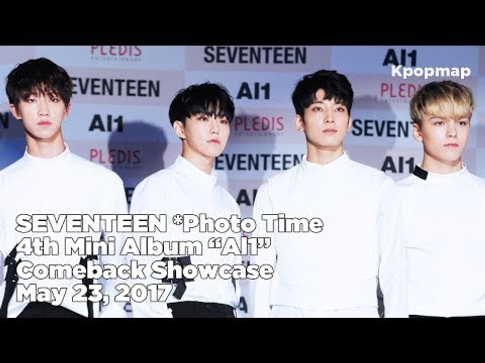 [INSIDE SHOWCASE] 170523 SEVENTEEN (세븐틴) "Al1" Comeback Stage *Photo Time