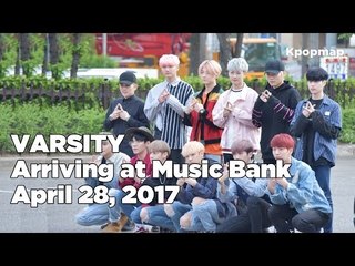 170428 VARSITY (바시티) arriving at Music Bank @Kpopmap