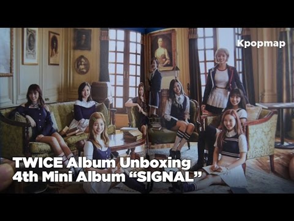 [Unboxing] TWICE (트와이스) 4th Mini Album "SIGNAL...