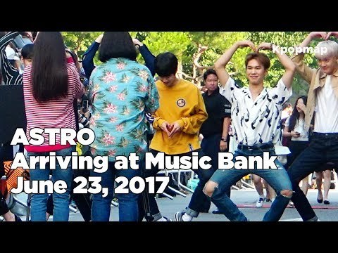 170623 ASTRO (아스트로) arriving at Music Bank @Kpopmap