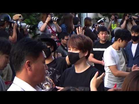 150717 Super Junior arriving at Music Bank @Kpopmap