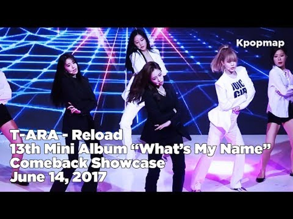 T-ARA "What's My Name" Comeback Stage - Reload (티아라 - 리로드) (T ARA Fancam, T ARA Live)