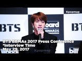 170529 BTS BBMAs 2017 Press Conference Interview Time #1