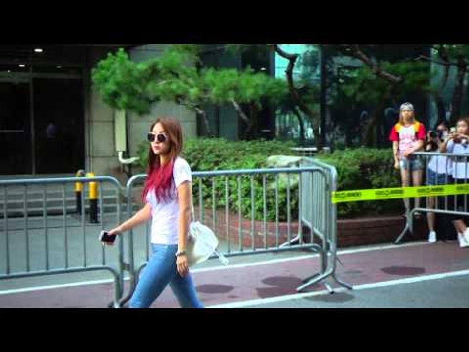 150717 SISTAR Soyu arriving at Music Bank @Kpopmap