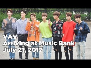 170721 VAV (브이에이브이) arriving at Music Bank @Kpopmap