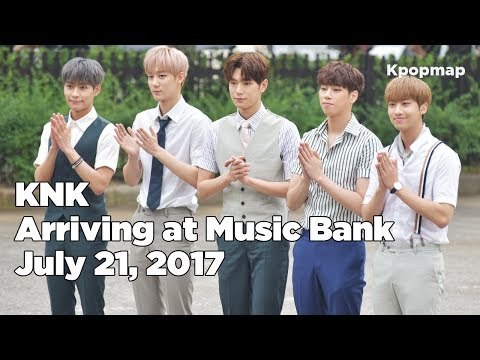 170721 KNK (크나큰) arriving at Music Bank @Kpopmap