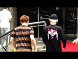 150731 BEAST Jang Hyun Seung arriving at Music Bank @Kpopmap