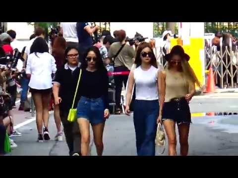 150814 Wonder Girls arriving at Music Bank @Kpopmap